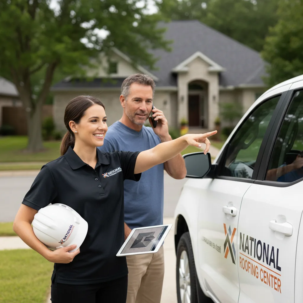 National Roofing Center customer support in Wills Point